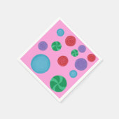 Alle Gelegenheid Kleurrijke Polka Dots Party Serve Servet (Hoek)