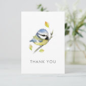 Alle Gelegenheid Vogel Dank u Notecard Bedankkaart (Staand voorkant)