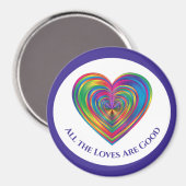 Alle geliefden zijn goed magneet (Voorkant / Achterkant)