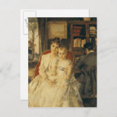 Alle geluk c.1880 briefkaart (Voorkant / Achterkant)