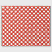 ALLE GEMENE Gingham-kleurenachtergrondpatronen Cadeaupapier (Vlak)