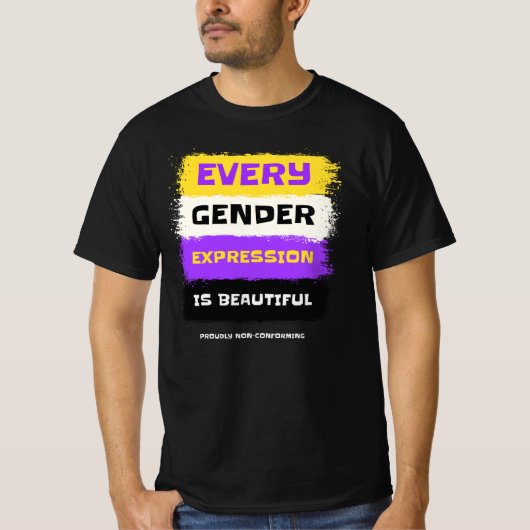 Alle genderuitingen zijn geldig t-shirt (Voorkant)
