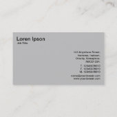 Alle geometrische v2 visitekaartje (Achterkant)