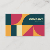 Alle geometrische v4 visitekaartje (Voorkant)