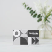 Alle geometrische v6 visitekaartje (Staand voorkant)