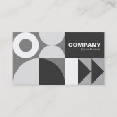 Alle geometrische v6 visitekaartje (Voorkant)