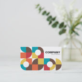 Alle geometrische v9-Visitekaartje Visitekaartje (Staand voorkant)