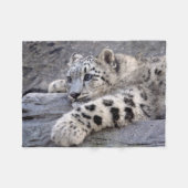 Alle geplaveide fleece Blanket (Voorkant (Horizontaal))