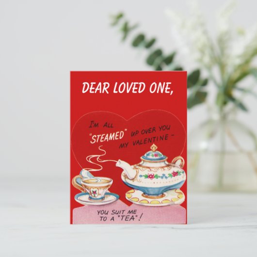 Alle gestapeld briefkaart (Staand voorkant)