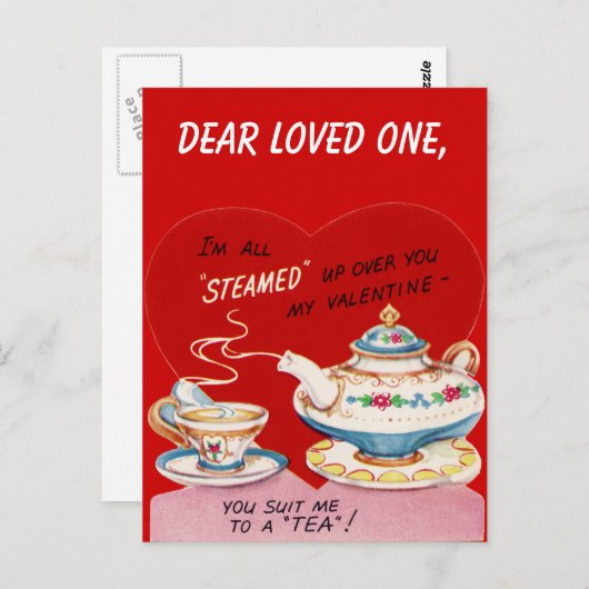 Alle gestapeld briefkaart (Voorkant / Achterkant)