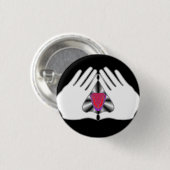 Alle gevoelige tongen: Knoop Ronde Button 3,2 Cm (Voorkant /achterkant)