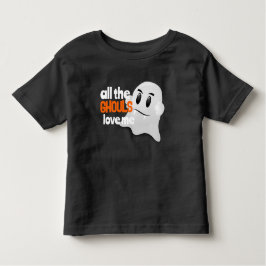Alle ghouls houden van me Ghost Kinder Shirts