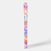 Alle glimlach Hoesje-Mate iPhone Case (Achterkant / Links)