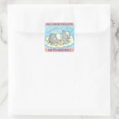 Alle goede biggen, STICKER voor PIG ANGELS (Tas)