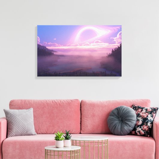 Alle goede dingen canvas afdruk (Insitu (Woonkamer))