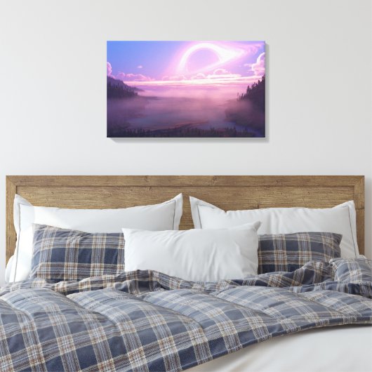 Alle goede dingen canvas afdruk (Insitu (Slaapkamer))