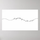 Alle goede dingen Poster (Voorkant)