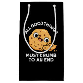 Alle goede dingen zijn kronkelend naar een eindkoe klein cadeauzakje (Voorkant)