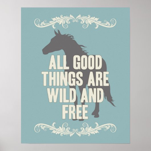 Alle goede dingen zijn vrij en vrij poster (Voorkant)