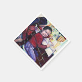 Alle goede meisjes halen ijskap servetten (Hoek)