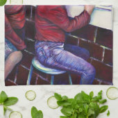 Alle goede meisjes halen ijskap theedoek (Gevouwen)