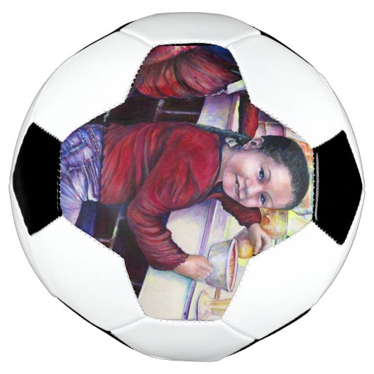 Alle goede meisjes halen ijskap voetbal (Gedraaid)