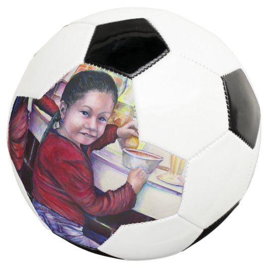 Alle goede meisjes halen ijskap voetbal (Drie kwart)