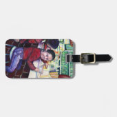 Alle goede meisjes krijgen ijscrème bagagelabel (Voorkant horizontaal)