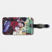 Alle goede meisjes krijgen ijscrème bagagelabel (Achterkant horizontaal)