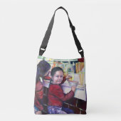 Alle goede meisjes krijgen ijscrème crossbody tas (Voorkant)