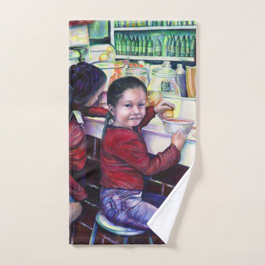 Alle goede meisjes krijgen ijskap bad handdoek (Handdoek)