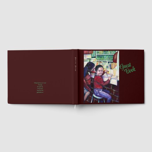 Alle goede meisjes krijgen ijskap gastenboek (Volledig)