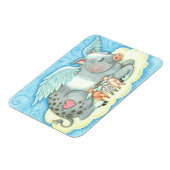 ALLE GOEDE PIGLETTEN GAAN NAAR GESTOORDE MAGNET MAGNEET (Linkerzijde)