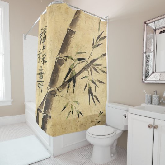 Alle goede wensen douchegordijn (In situ)