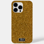 Alle gouden glitter schittert glanzend aangepaste  Case-Mate iPhone case (Achterkant)