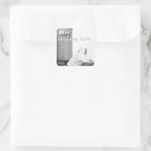 Alle grappen opzij sticker (Tas)