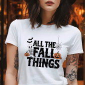 Alle grappige herfst dingen Funny Halloween Tri-Blend Shirt
