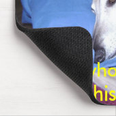 Alle Greyhounds moeten dit zijn... - Gepersonalise Muismat (Hoek)