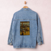 Alle grote schilderij begint met een penseelstreek denim jacket (Hangar)