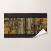 Alle grote schilderijen beginnen met één penseelst bad handdoek (Handdoek)