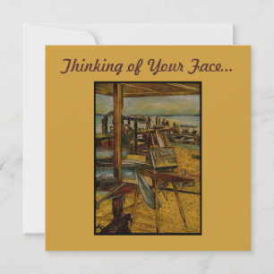 Alle grote schilderijen beginnen met één penseelst kaart