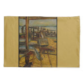 Alle grote schilderijen beginnen met één penseelst kussensloop (Achterkant)