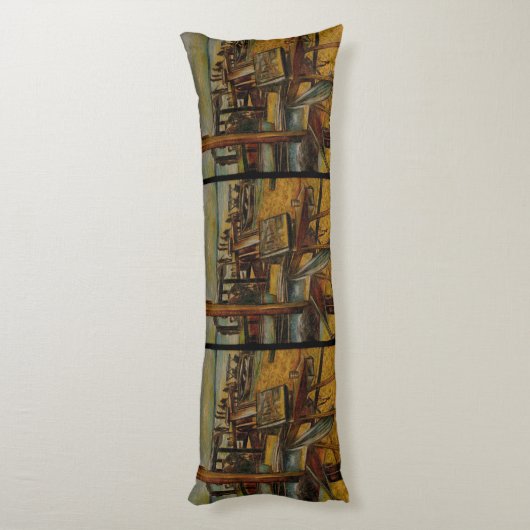 Alle grote schilderijen beginnen met één penseelst lichaamskussen (Achterkant (Verticaal))