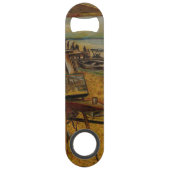 Alle grote schilderijen beginnen met één penseelst speed flessenopener (Achterkant)