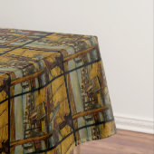 Alle grote schilderijen beginnen met één penseelst tafelkleed (Voorbeeld)