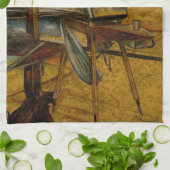 Alle grote schilderijen beginnen met één penseelst theedoek (Gevouwen)