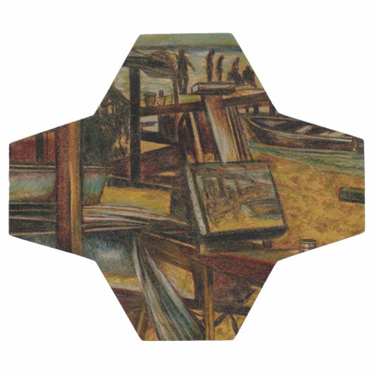 Alle grote schilderijen beginnen met één penseelst voetbal (Enkel)