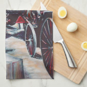 Alle Grote Stormen kondigen zichzelf aan met een b Theedoek (Quarter Fold)