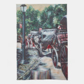 Alle Grote Stormen kondigen zichzelf aan met een b Theedoek (Verticaal)