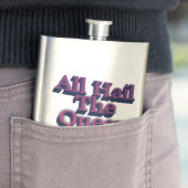 Alle hagel de koningin 3D met uw Initialen Flacon (Voorbeeld)